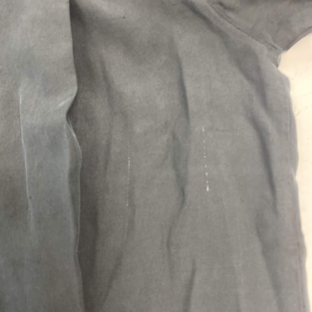 Vintage Black Silk Shift Midi Dress Liz Roberts 10 Button Front Pockets basic - Picture 13 of 14